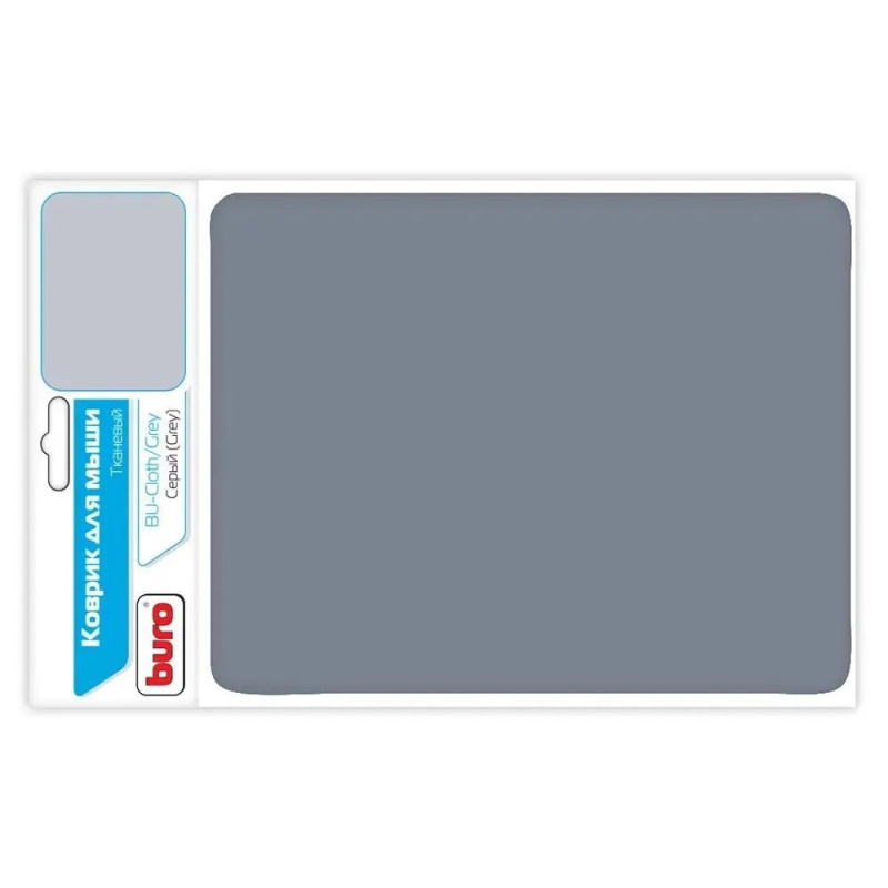 Фото  Коврик для мыши Buro BU-CLOTH grey [817303]