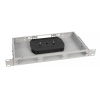 Фото  Cabeus FO-CS-19-3FP-GY Кросс бокс оптический 19" 1U на 3 адаптерные панели, цвет серый