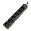 Фото  5bites Сетевой фильтр GARDA SP6B-530 6S / 3*0.75MM2 / 3M / BLACK