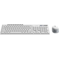 Фото  Клавиатура + мышь Genius Smart Slimstar 8230 WHITE {USB,1 мини-ресивер на оба устройства,104 кл кнопка SmartGenius,  мембранная,800-1600 DPI} [3134001