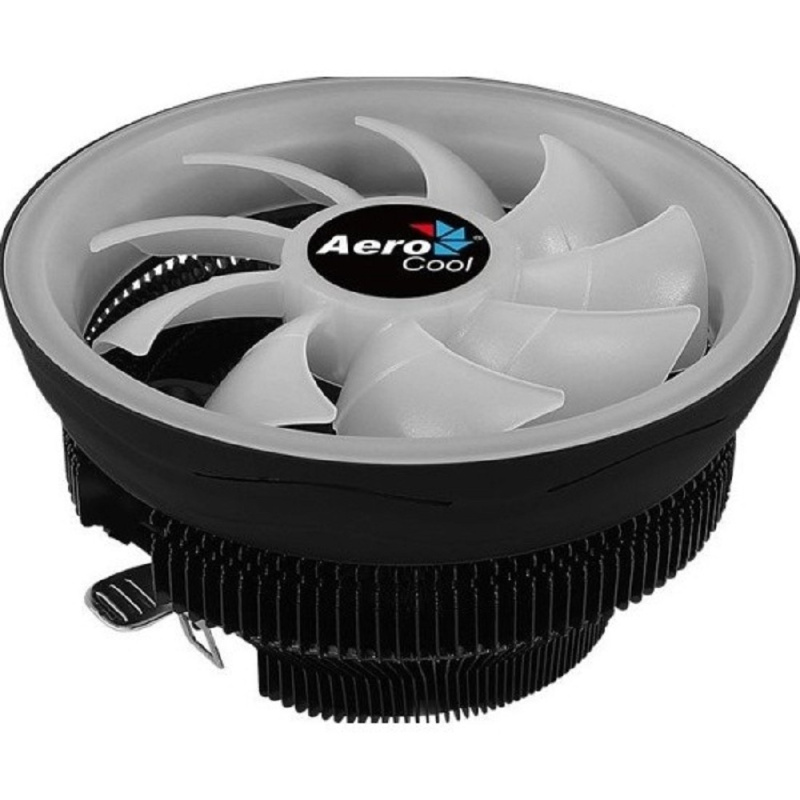 Фото  Cooler Aerocool Core Plus  ARGB {110W / ARGB / PWM / Intel 115*/775/1200/1700 AMD / Clip"}