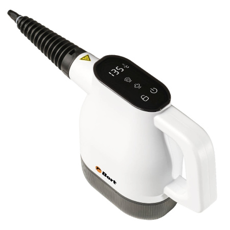 Фото  Bort Пароочиститель BDR-1800 {Мощность 1400 Вт;Температура пара 135 °С; Емкость бачка 400 мл; 2 кг; гарантия 2 г} [93413205]