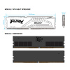 Фото  Kingston DDR5 DIMM 32GB 5600 MT/s CL40 KF556C40BB2-32