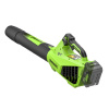 Фото  Greenworks Воздуходув аккумуляторный G24BIII, {24V, без АКБ и ЗУ} [2409607]