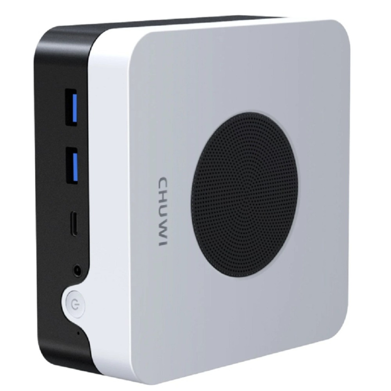 Фото  Chuwi LarkBox X Nettop [CWI556HI3] Grey+White {i3-1220P(1.5Ghz)/8Gb/256Gb SSD/W11Home/bracket}