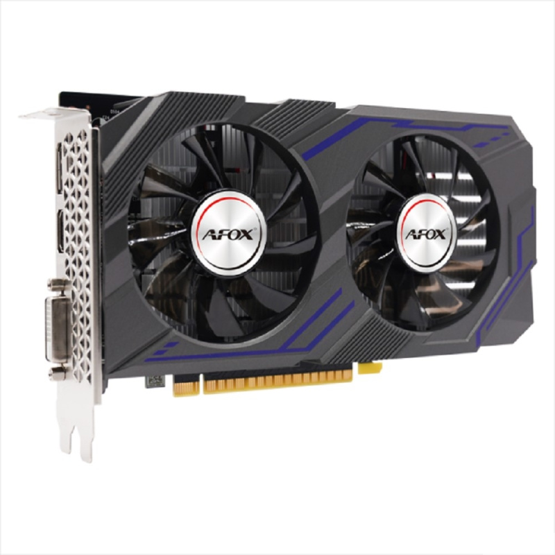 Фото  Видеокарта AFOX GTX1650 SUPER 4GB GAMING GDDR6 128Bit DP DVI/HDMI ATX 2FAN (AF1650S-4096D6H1-V4) RTL