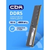 CBR DDR5 DIMM (UDIMM) 16GB CD5-US16G48M40-01 PC5-38400, 4800MHz, CL40, 1.1V