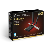 Фото  TP-Link Archer TXE72E AXE5400 Трехдиапазонный беспроводной PCI Express-адаптер Wi-Fi 6E с поддержкой Bluetooth 5.3