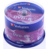 Фото  Verbatim  Диски DVD+R  4.7Gb 16-х , 50 шт, Cake Box (43550)