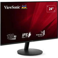 Фото  LCD ViewSonic 23.8" VA24E1-H черный {IPS 1920x1080 120Hz D-Sub HDMI 250cd Ex}