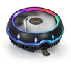 Exegate EX286156RUS Кулер ExeGate Dark Magic EE126M-PWM.RGB (Al black coating, LGA775/1150/1151/1155/1156/1200/1700/AM2/AM2+/AM3/AM3+/AM4/FM1/FM2/754/