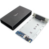 Фото  Gembird EE3-U3S-80 Внешний корпус 3.5" чёрный, USB 3.0, SATA, HDD/SSD, до 10 Тб, алюминий