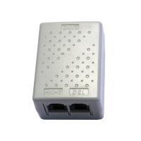 Фото  D-Link DSL-30CF/RS Сплиттер ADSL2+ Annex A c телефонным кабелем 12 см
