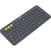 Фото  920-007584 Logitech Клавиатура K380 Dark Grey Wireless Bluetooth RTL, Multi-Device