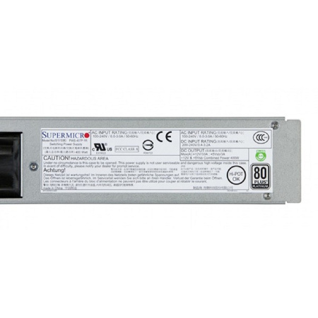 Фото  Supermicro PWS-407P-1R