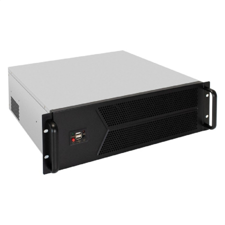 Exegate EX298410RUS Серверный корпус ExeGate Pro 3U450-12 <RM 19"  высота 3U  глубина 450  БП 2U-700