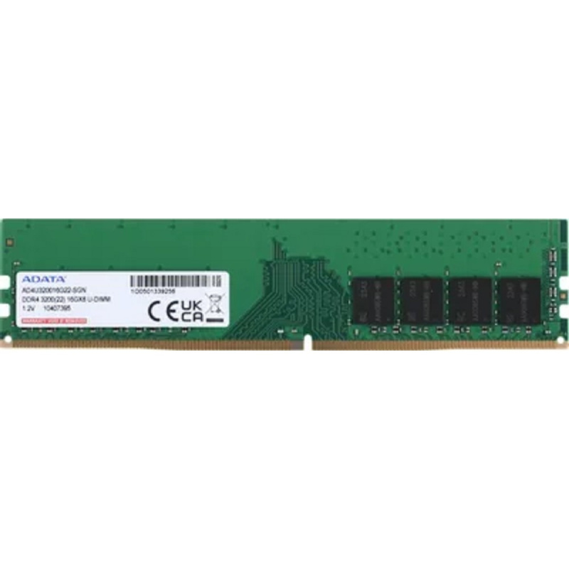 Фото  A-data DDR4 DIMM 16GB AD4U320016G22-SGN PC4-25600, 3200MHz