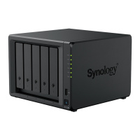 Фото  Synology DS1525+  СХД AMD V1500B (Quad-Core, 8 Threads) 2.2 GHz 8GB DDR4 ECC 5 x 3.5”/2.5” SATA HDD/SSD 2 x M.2 NVMe (for SSD cache, no storage pool s