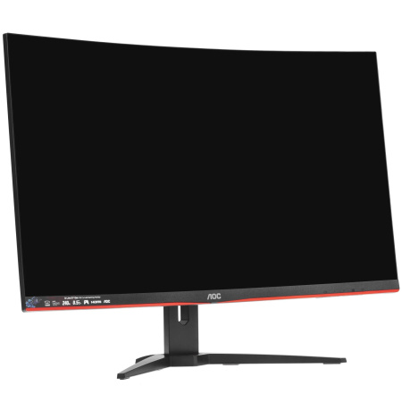 Фото  LCD AOC 31.5" C32G2ZE/BK Black/Red {VA 1920x1080 240Hz 4ms 300cd 2xHDMI DisplayPort Internal Vesa}