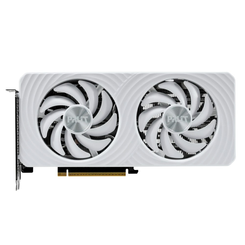 Фото  Видеокарта Palit RTX5060Ti WHITE OC 8GB GDDR7 128bit 3xDP HDMI 2FAN RTL