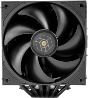 Фото  Thermalright Кулер Royal Pretor 130 Black LGA115X/1200/1700/1851/2011/2066 (1x120mm + 1x130mm PWM Fan, медное основание, 6 тепл. трубок 6мм) / TRRP130