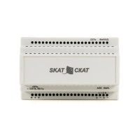 Фото  БАСТИОН SKAT-12-6.0 DIN (СКАТ ИБП-12/6-DIN) источник питания 12В 6А пластиковый корпус под DIN рейку 35 мм, МПТ (586) 
