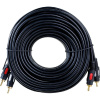 Фото  Rexant (17-0148) Шнур 2RCA Plug - 2RCA Plug  10М  (GOLD)  