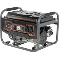 Фото  Генератор CARVER PPG- 3600А бензин [01.020.00011] { (LT-168F-1, 2,5/2,8кВт, 220В, бак15л)(16шт/пал) }