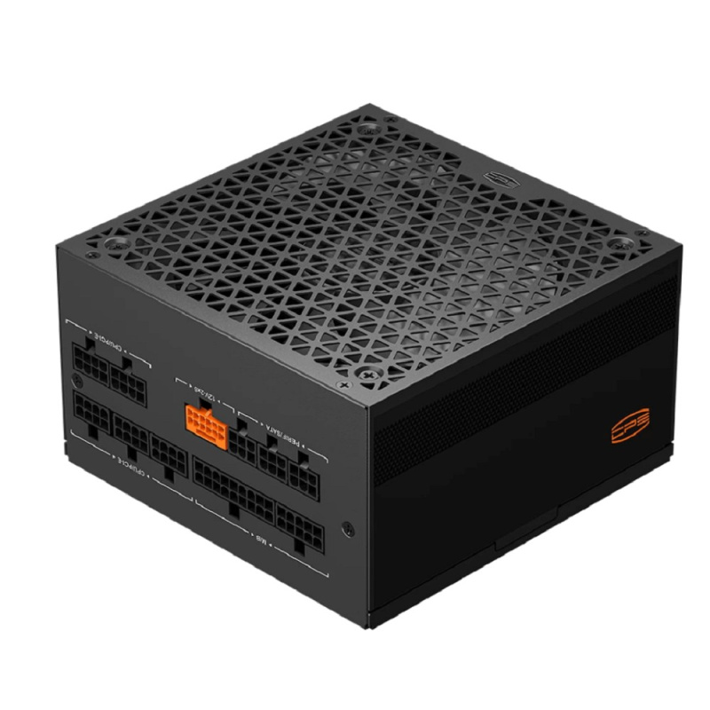 Фото  PCCOOLER, 850W 80+ Gold (ATX, 3.1, PCIe 5.1 600W, Full modular, 1x24(20+4)pin 550mm, 2xCPU 8(4+4)pin 650mm, 3xPCIe 8(6+2)pin 500mm, 1x12V(2x6) 12+4pin