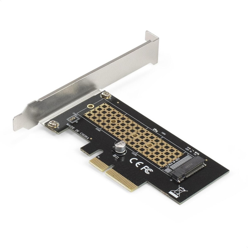 Фото  Exegate EX300627RUS Переходник ExeGate EXE-534 (M.2 M key -> PCI-E x4 v3.0 для установки SSD 2230/2242/2260/2280 M.2 M key в слот PCI-E x4)
