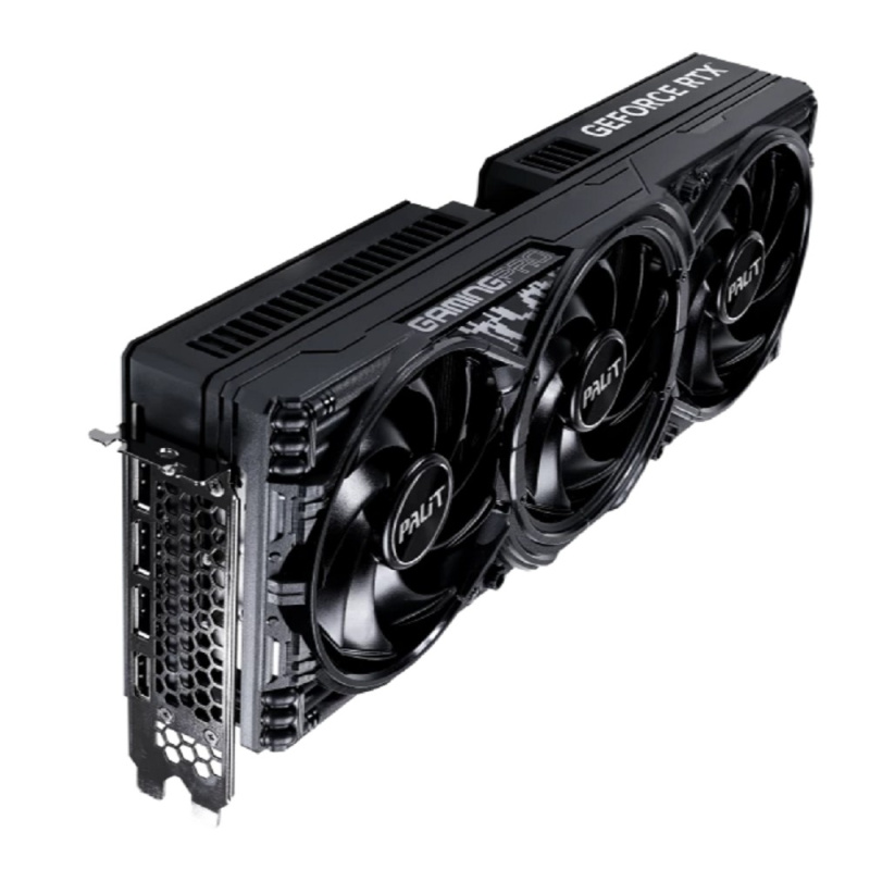 Фото  Видеокарта Palit RTX5080 GAMINGPRO OC 16GB GDDR7 256bit 3xDP HDMI 3FAN RTL NE75080S19T2-GB2031A