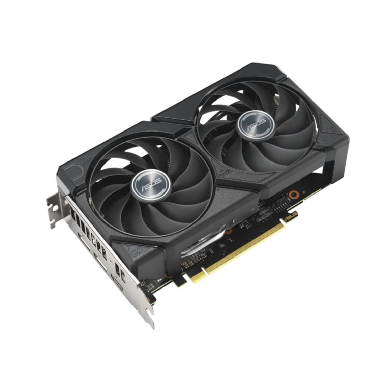 Фото  Видеокарта ASUS AMD Radeon RX9060XT 16Gb DDR6 128 bit 2*DP/HDMI 2FAN (DUAL-RX9060XT-16G) RTL
