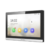 Фото  Видеодомофон Hikvision DS-KH6350-WTE1, чёрный