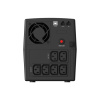 Фото  ИБП CBR QUANTUM QTM-1200C [Line Interactive 1200 VA / 720 W, 6 x C13, HID-USB, RJ45] (QTM-1200T-6I-LCUC)