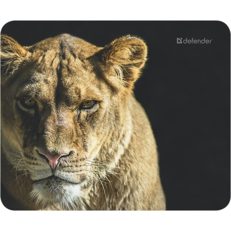 Фото  Defender Коврик для компьютерной мыши Wild Animals, 220x180x2 мм, 8 видов [50803]