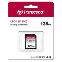 Фото  SecureDigital 128Gb Transcend TS128GSDC300S {SDXC Class 10, UHS-I U3}