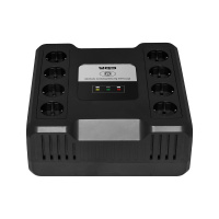 Фото  ИБП CBR CRYSTAL CTL-1000 [Line Interactive, 1000 VA / 600 W  8 x EURO, 8 с резервированием и фильтрацией, Breaker] (CTL-1000B-8F-LDK)