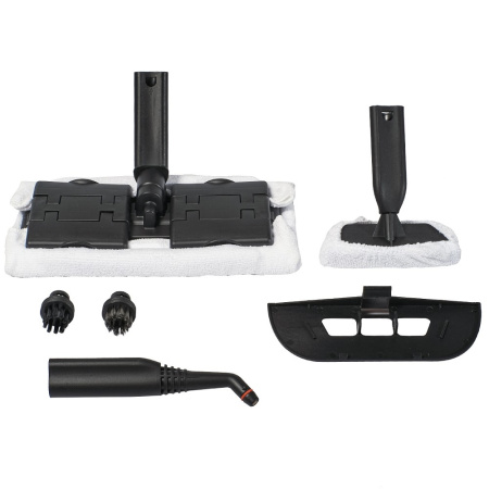 Фото  Bort Пароочиститель BDR-2500-RR-Iron {Мощность 2300 Вт; Температура пара 143 °С; Емкость бачка 1500 мл; Размер 400x285x260 мм; гарантия 2 г} [93410075