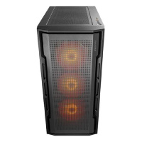 Фото  Cougar Корпус Uniface X RGB V2 Black, 4x140mm ARGB PWM Fan, ARGB PWM Fan Hub, без БП, E-ATX