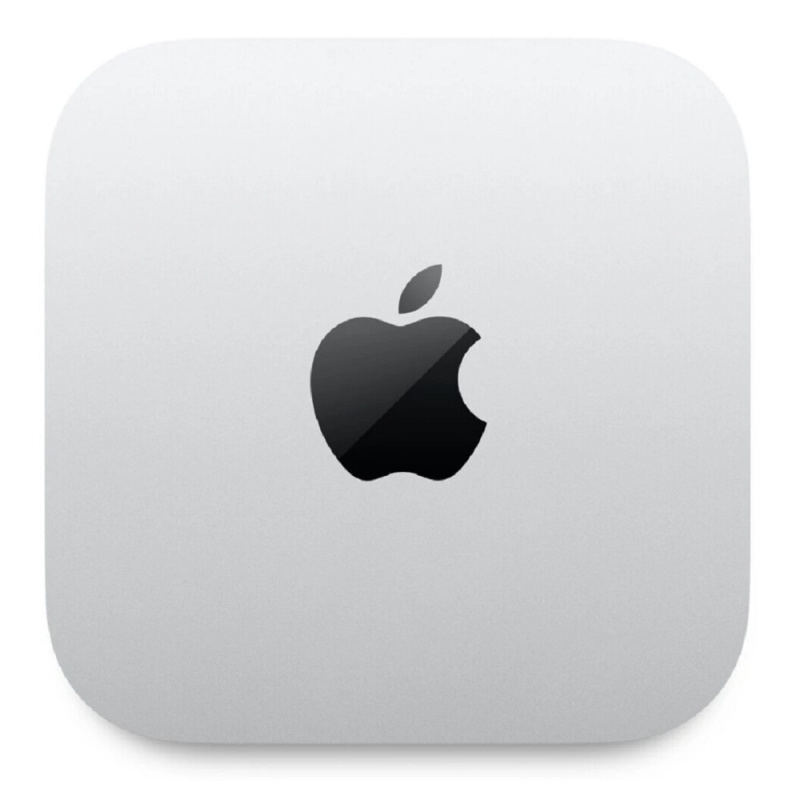 Фото  Apple Mac Mini 2024 [Z1CG0002Y] Silver {M4 10C CPU 10C GPU/24Gb/512Gb SSD/рекоменд.переходник 1979059/1991284}