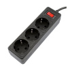 Фото  5bites Сетевой фильтр GARDA SP3B-518 3S / 3*0.75MM2 / 1.8M / BLACK