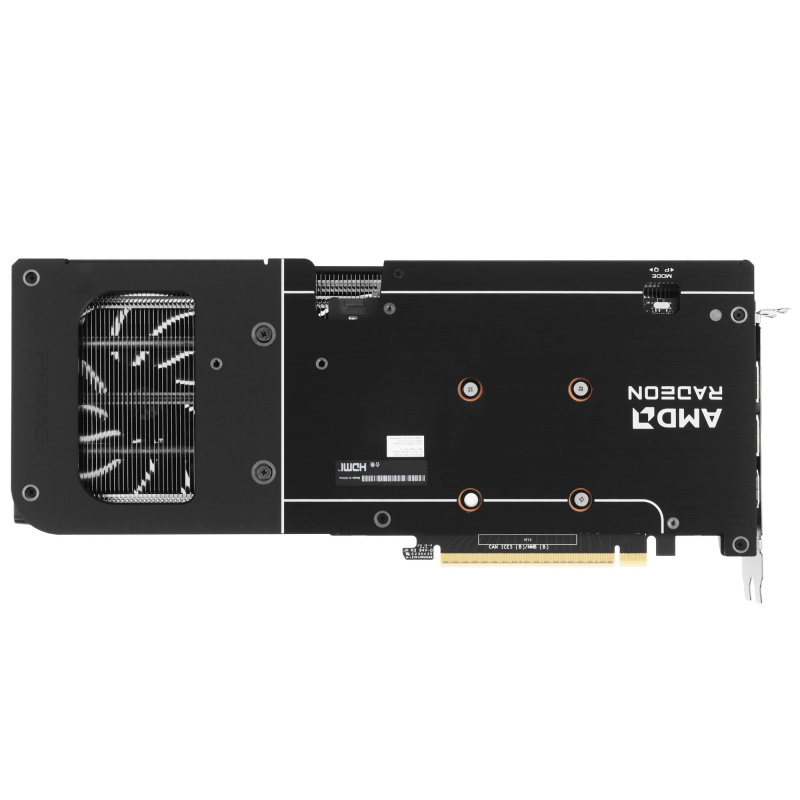 Фото  Видеокарта ASUS AMD Radeon RX9060XT 16Gb DDR6 256 bit 3*DP/HDMI 3FAN  (PRIME-RX9060XT-O16G) RTL 