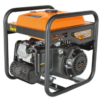Фото  Генератор CARVER  PPG -4500I инверторный [01.020.00036] { (3,5/3,8кВт, 220/12В, 2 розетки, дисплей) }