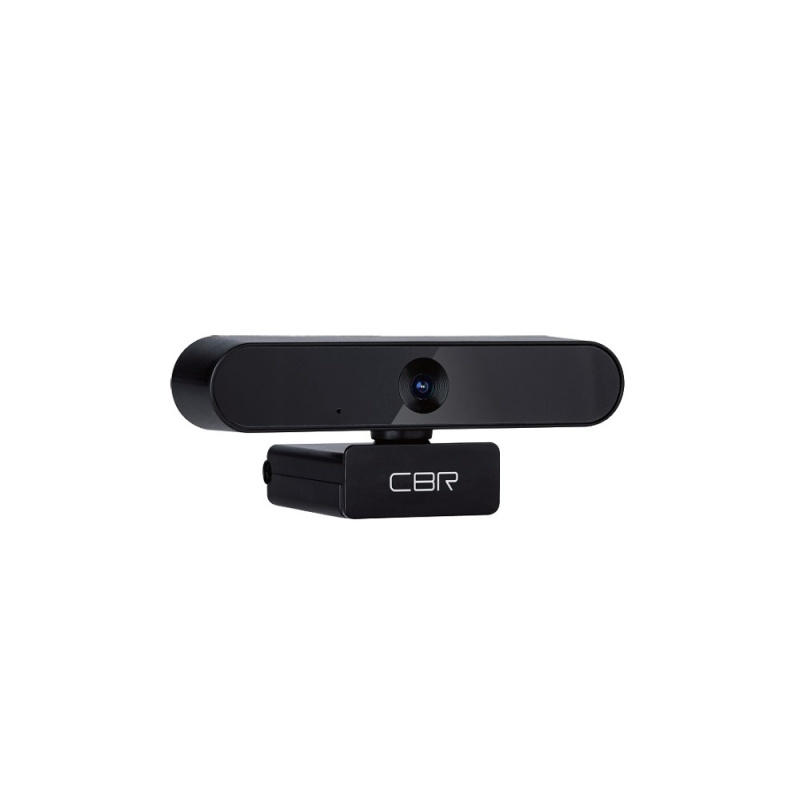 Фото  CBR CW 870FHD Black, Веб-камера с матрицей 2 МП, разрешение видео 1920х1080, USB 2.0, встроенный микрофон с шумоподавлением, автофокус, крепление на м