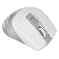 Фото  Мышь A4 Fstyler FB35 белый/серый оптическая (2000dpi) беспроводная BT/Radio USB (6but) {1379900}