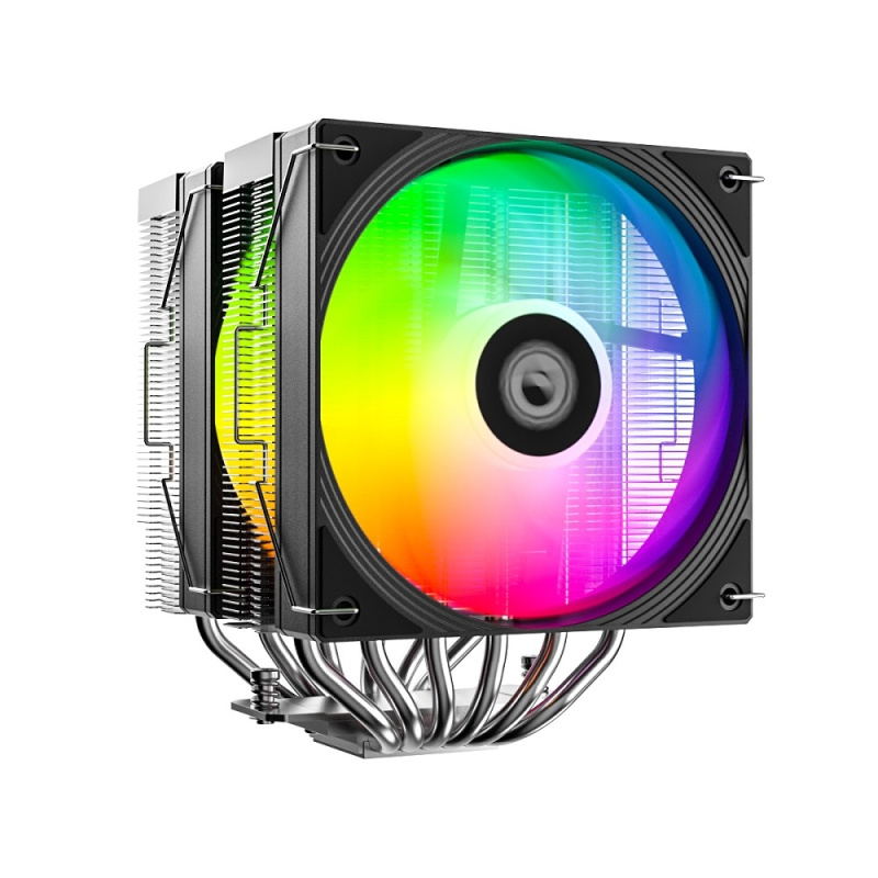 Фото  Cooler ID-Cooling FROZN A620 PRO SE ARGB LGA1700/1200/115X/AM5/AM4 TDP 260W, PWM, черный, 6 тепл.трубок + медная база, 