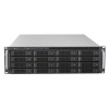 Фото  Procase BS316-SAS12-B-0 Корпус 3U Rack server case 16 SATA III / SAS 12Gbit hotswap HDD 4*MiniSAS HD(8643), черный, без блока питания, глубина 650мм, 