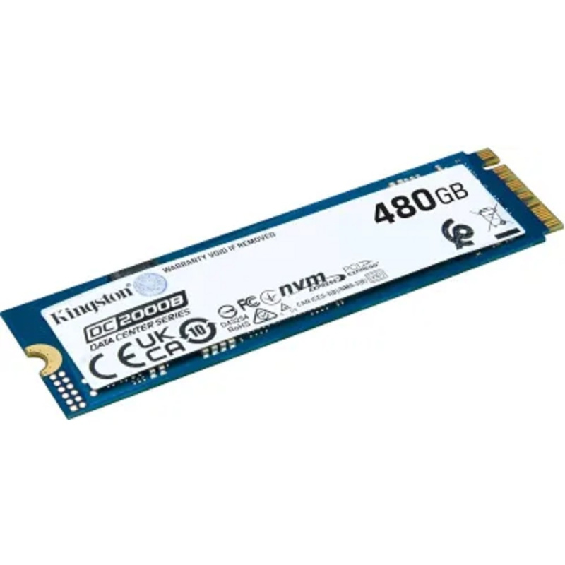 Фото  SSD Kingston PCIe 4.0 x4 480GB SEDC2000BM8/480G DC2000B M.2 2280 0.4 DWPD