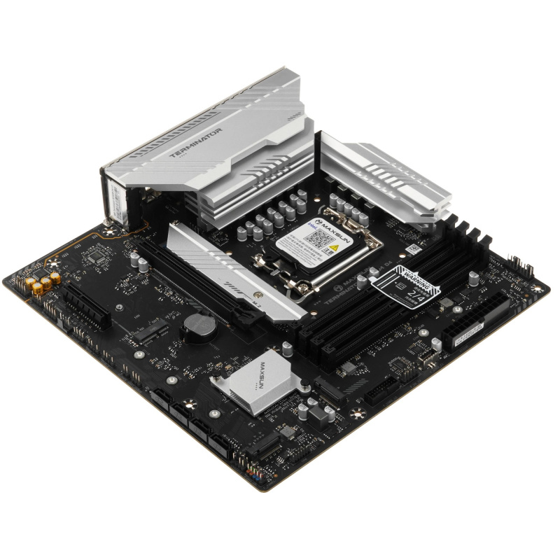 Фото  MS-Terminator B760M D4 V2 (Socket 1700, mATX, 4*DDR4(128Gb), DP/HDMI, 4*SATA3, 3*M.2, 1xPCI-E x16 /1xPCI-E x4, 2*USB 2.0, 2*USB 3.2 GEN1, LAN 1*2.5G, 