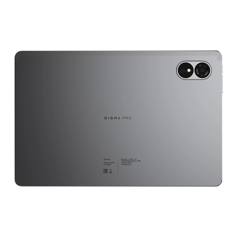Фото  Digma Pro Quantum T606 8C/6Gb/128Gb 11" In-Cell 1280x800/4G/2Sim/серый/BT/13Mpix/5Mpix/7000m